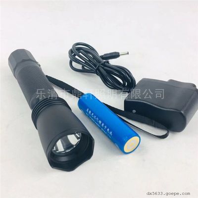 鼎轩照明防爆强光电筒3.7V铁路夜间巡检YD119-3W